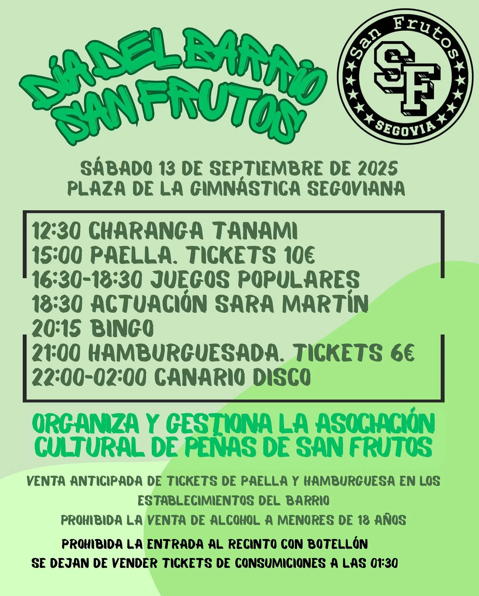DÍA DEL BARRIO SAN FRUTOS